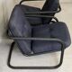 Paire de fauteuils édition Prisunic acier tubulaire et coussins mousses, France, 1973
