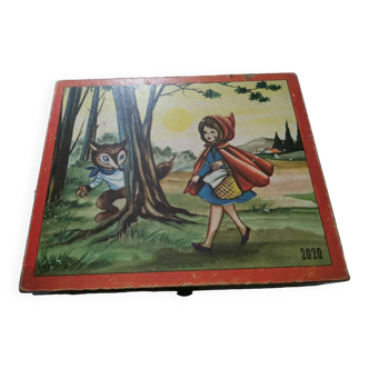 Vintage red riding hood box