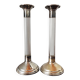 Vintage 70s candlestick pair