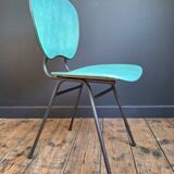 Trio of vintage chairs, antique designer seating furniture