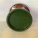 Fohr Germany ceramic candle holder green and red