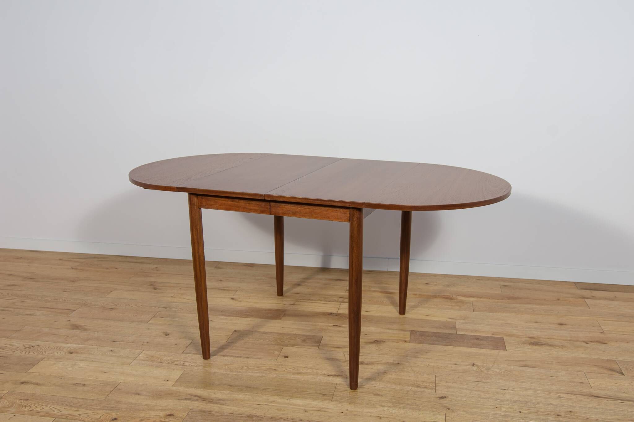 Table à manger extensible en teck et palissandre des années 1960, Danemark.