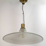 Mid-Century Modern Italian Murano Bubbles Glass Pendant Lamp, 1970s
