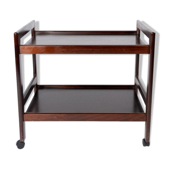 Trolley table in mahogany of danish design from the 1960s.