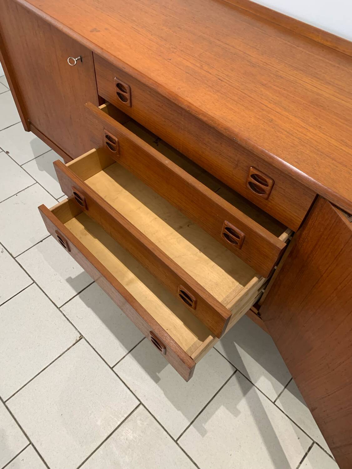 Vintage Scandinavian Sideboard Circa 1960