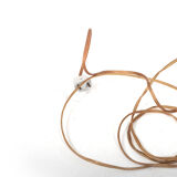 Jørn Utzon Teak and Brass Wall Lamp 1960s