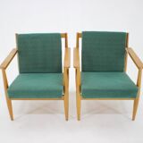 1960s Set of Two Ton Armchairs, Czechoslovakia