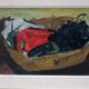 Ove Olson, Swedish painting, 1956, Oil on Panel
