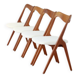 Ensemble de chaises de salle à manger Bouclé Albin Johansson and Sons