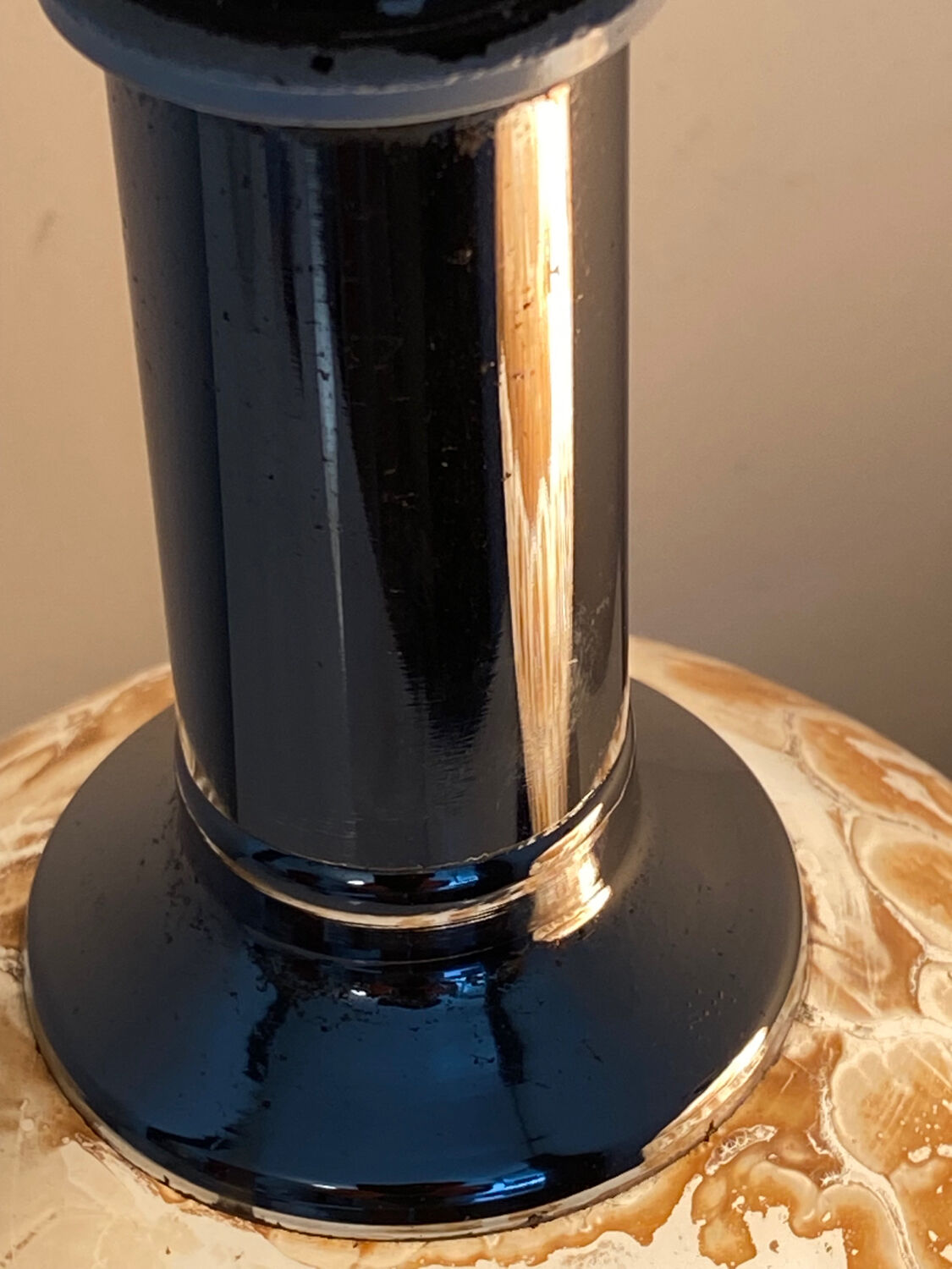 Vintage bedside lamps