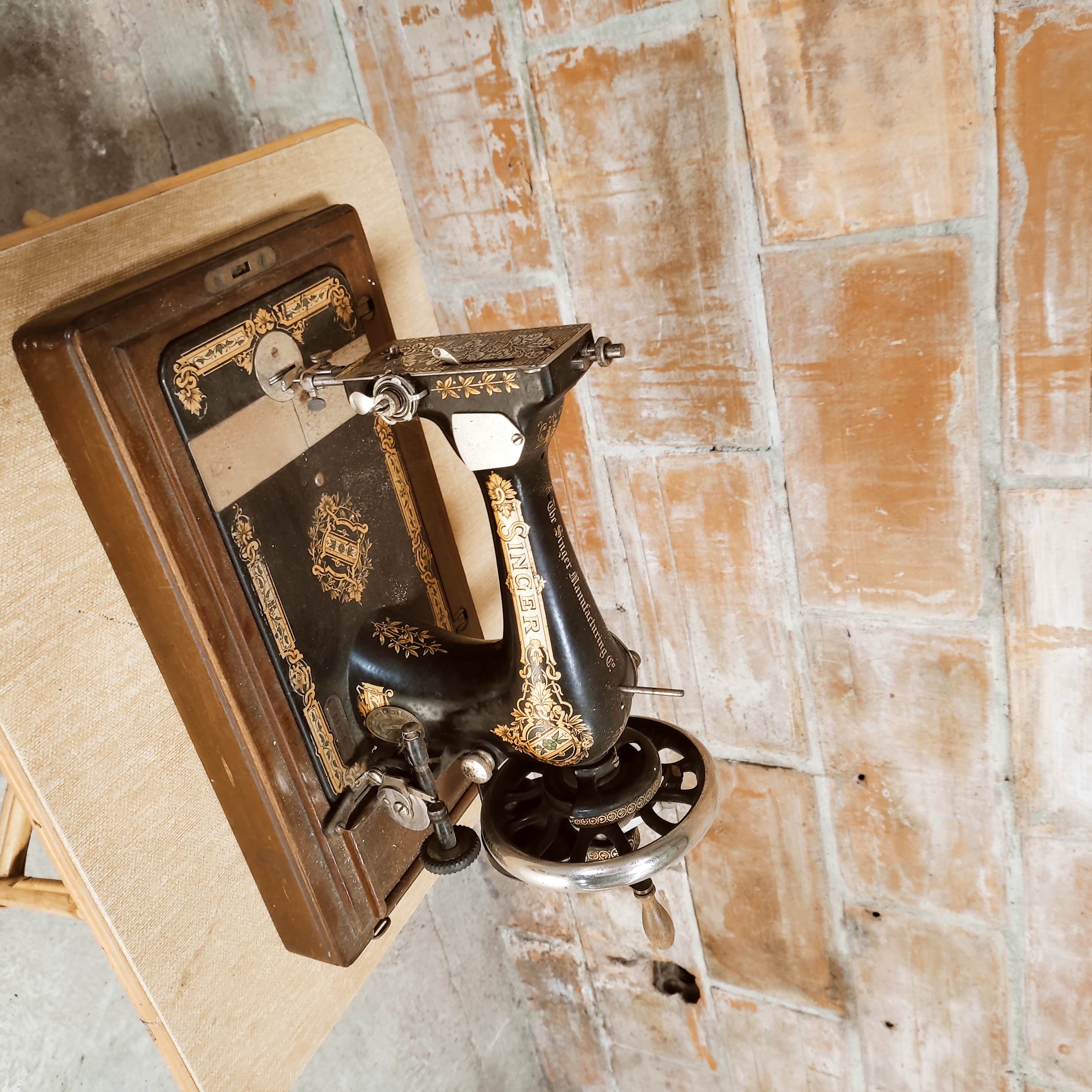 Singer hand sewing machine