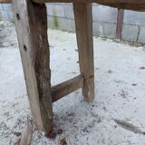 198 cm old wooden workbench carpenter