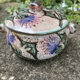 Small thistle tureen Etienne Daniel Vallauris