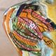 Ceramic lamp signed Claude Pruffert – Vallauris, marine decor in relief