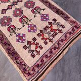 Colorful Azilal Moroccan rug - 128 x 277 cm