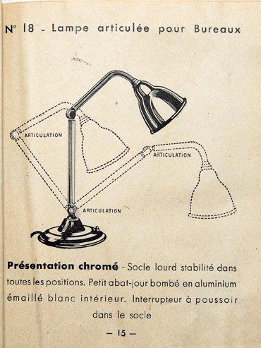 Lampe Ki-e-clair N°18