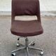Vintage Scandinavian swivel office chair 1980s