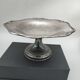 Art Deco silver-plated metal pocket tray