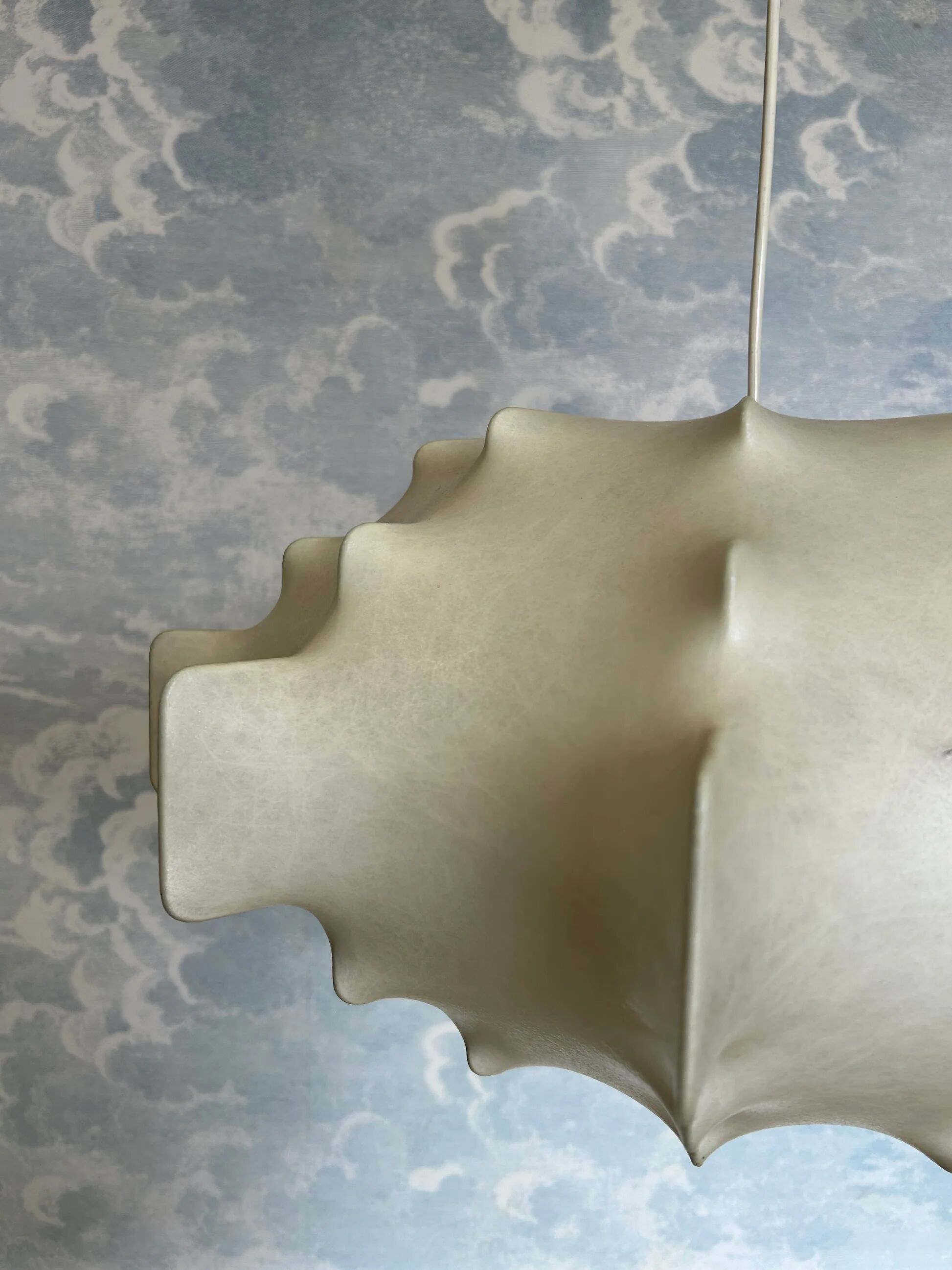 Suspension Cocoon by Goldkant, Germany, 1960s, in the style of Taraxacum S by Castiglioni FLOS.