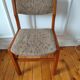 Paire de chaise vintage en bois label NF