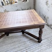 Table chêne style Louis XIV 1900