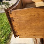 Walnut chest of drawers