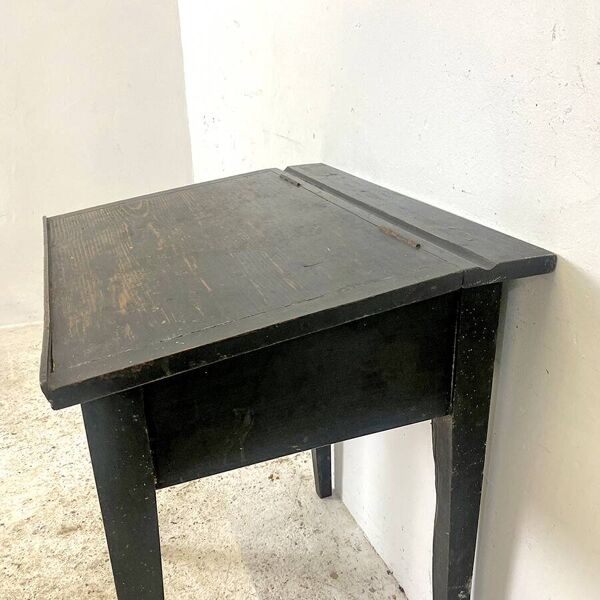 Pupitre d'école vintage 1950's