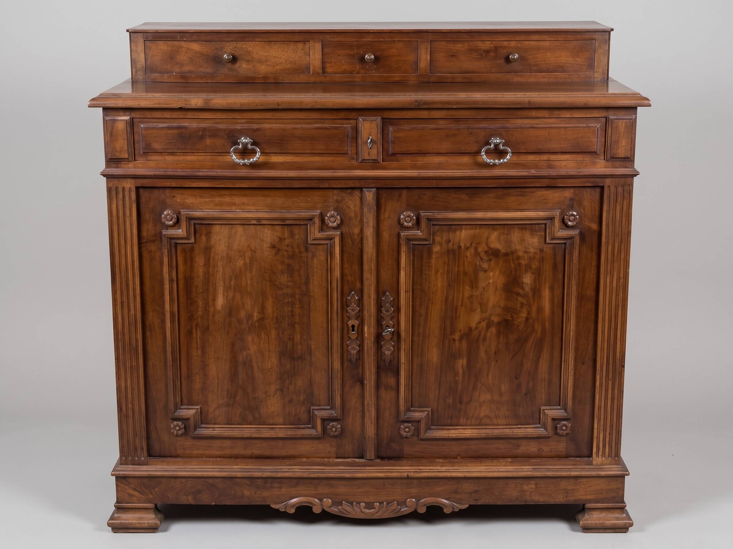 Antique solid walnut furniture from the early 1900s.
