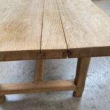 Old oak farmhouse table