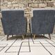 Paire de fauteuils 1960