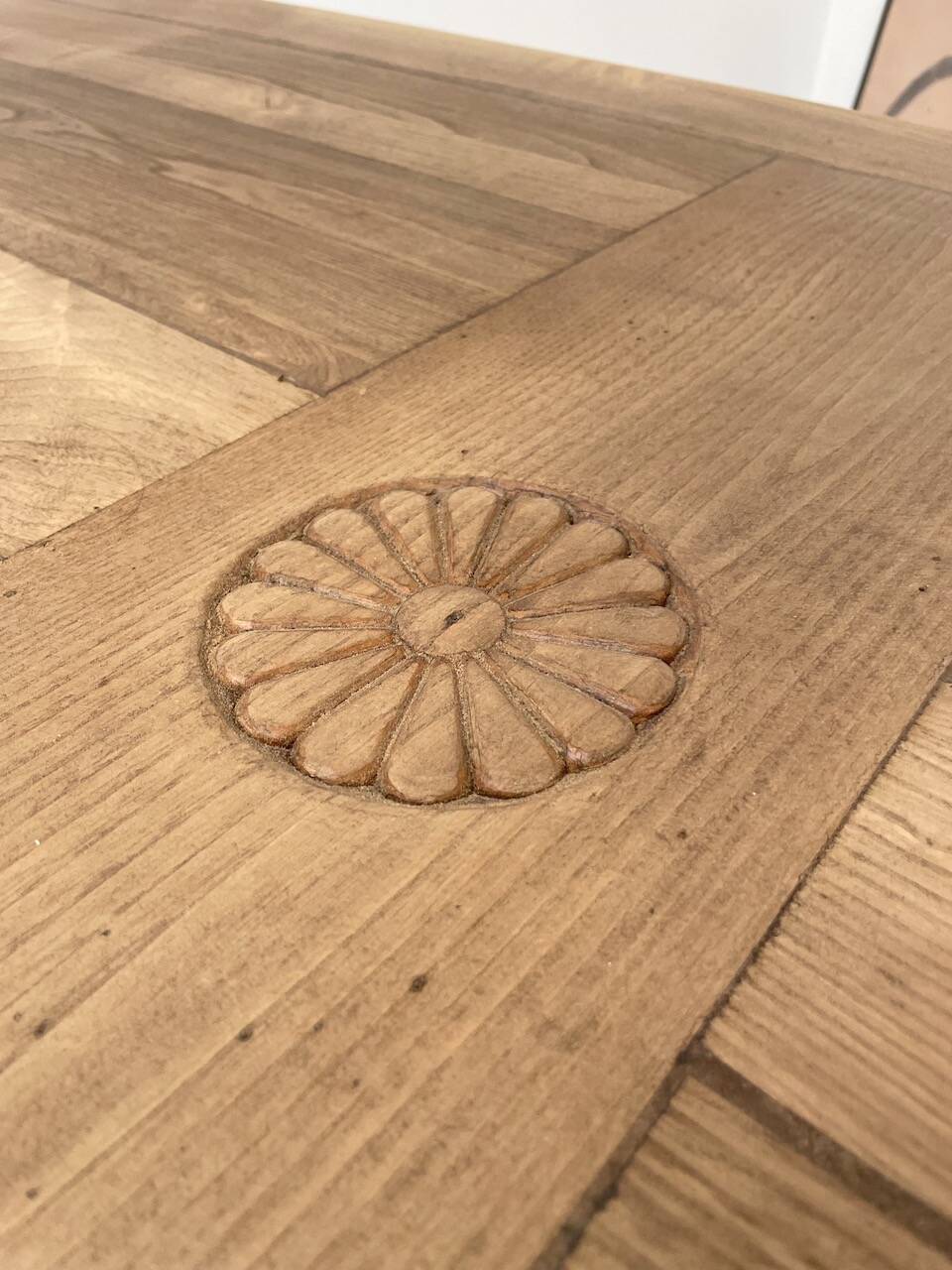 Oak farmhouse table 270 cm with extensions