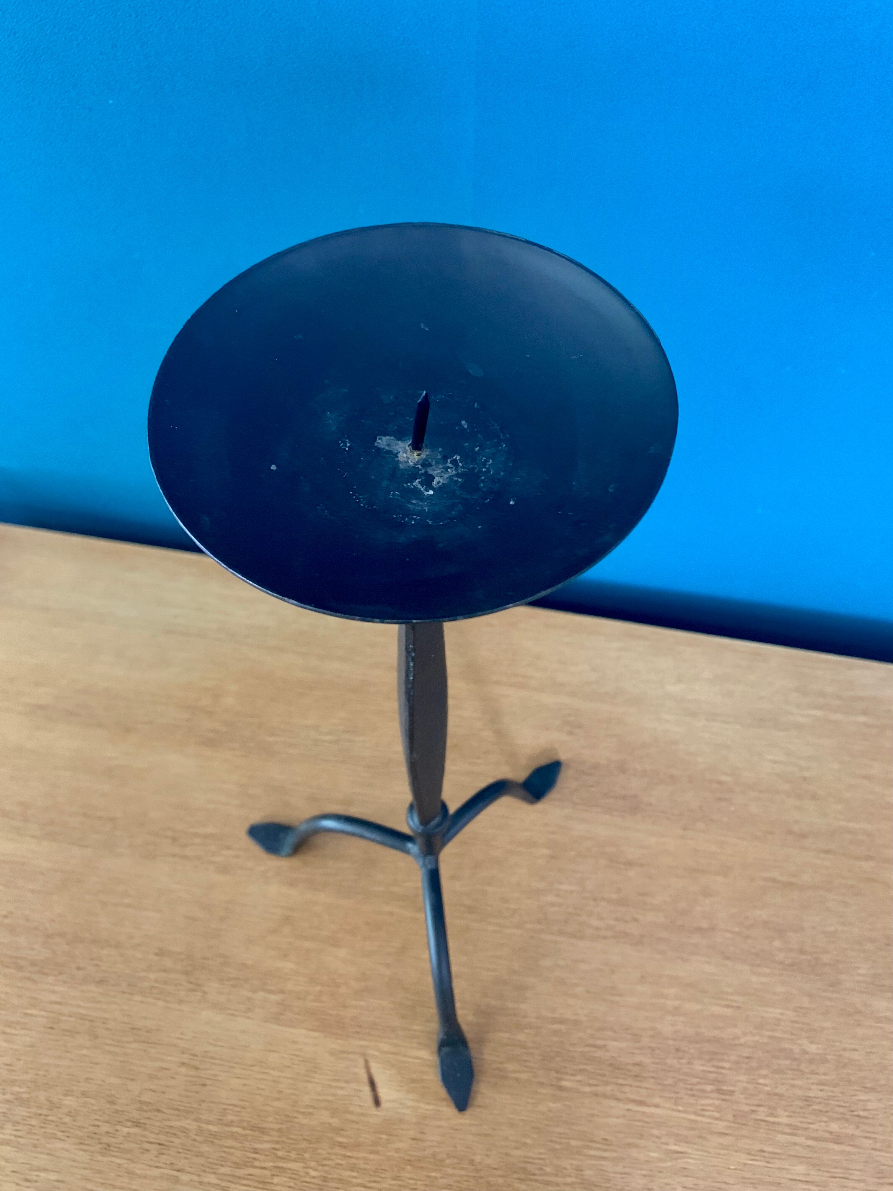 Brutalist candle holder for candle