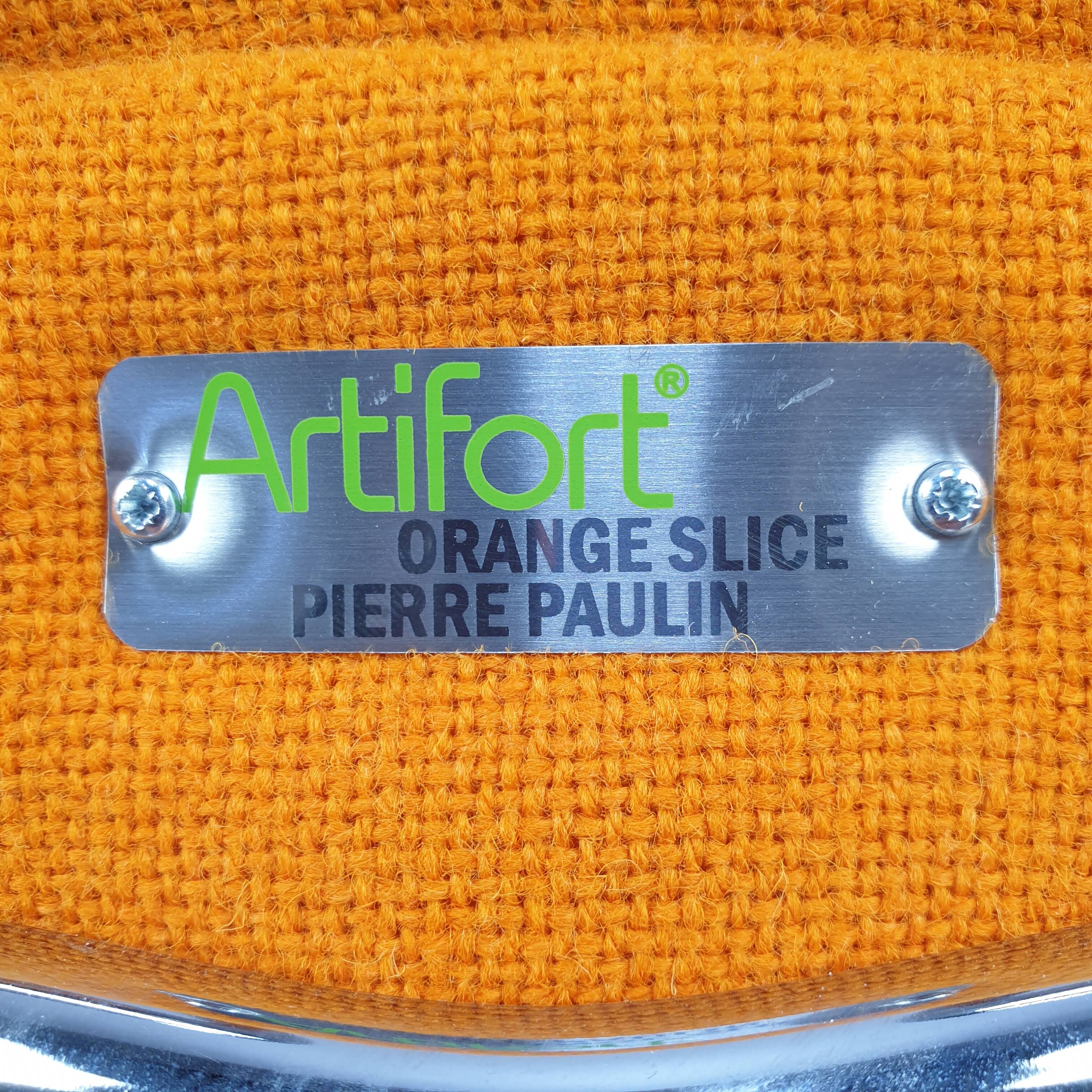 Orange Slice Lounge Chair by Pierre Paulin for Artifort, 1980s