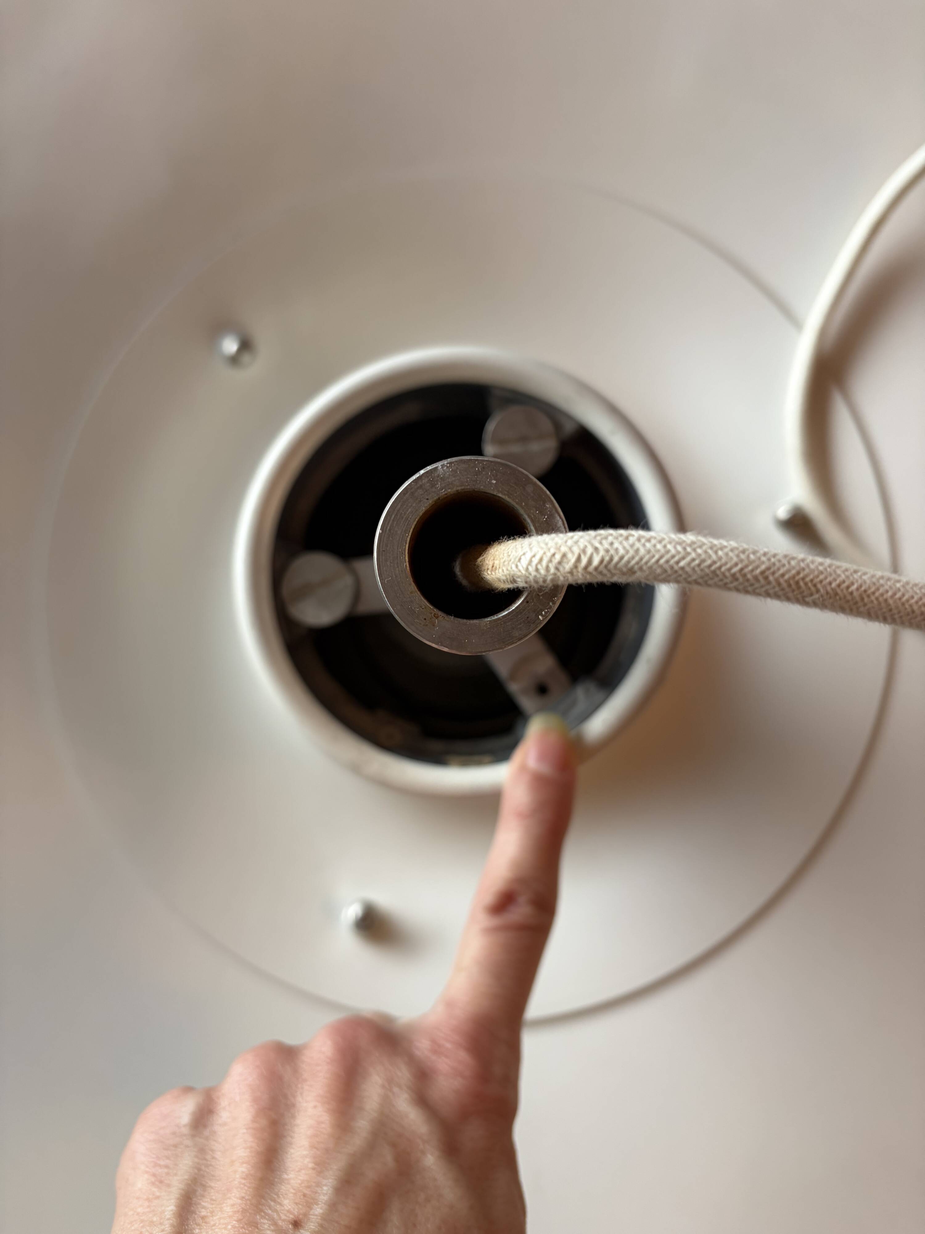 Vintage PH 6 1/2 lamp by Poul Henningsen for Louis Poulsen