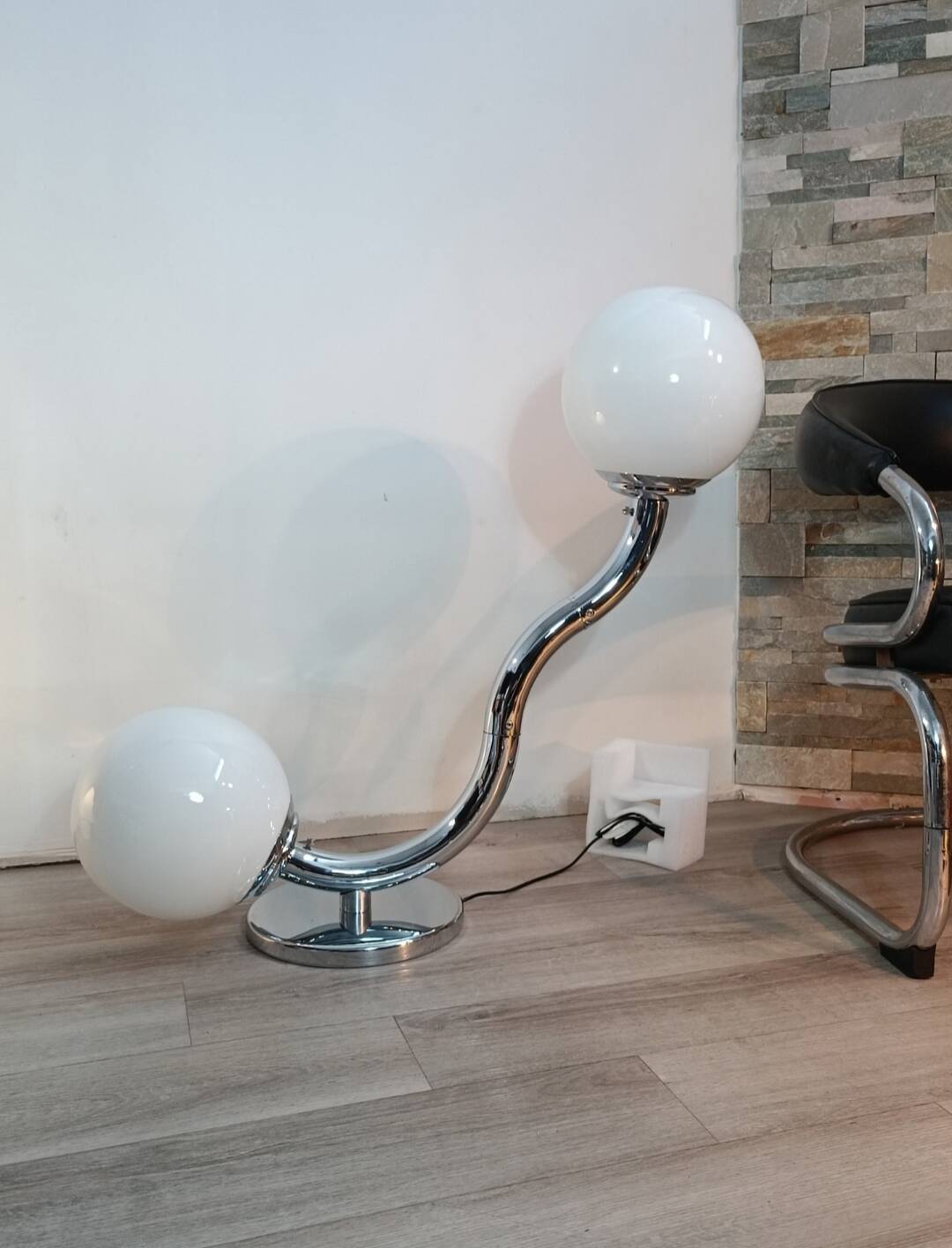 Important Persepolis lamp by Fase 1973