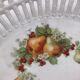 Bread basket or vintage fruit openwork porcelain
