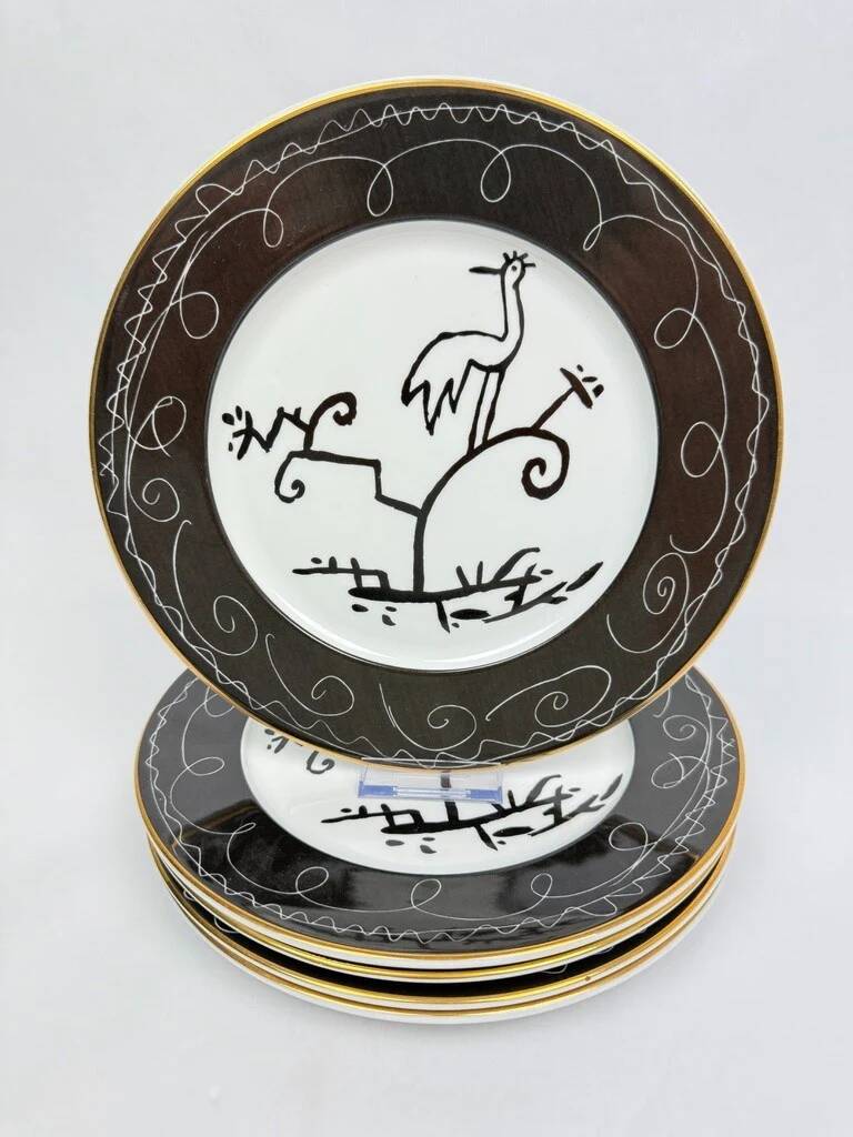 Javier Mariscal for Bidasoa, set of 18 plates.