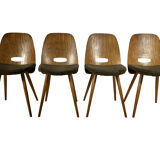 Dining chairs from tatra, 1960s, set of 4