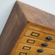 German beech apothecary cabinet, 1930s