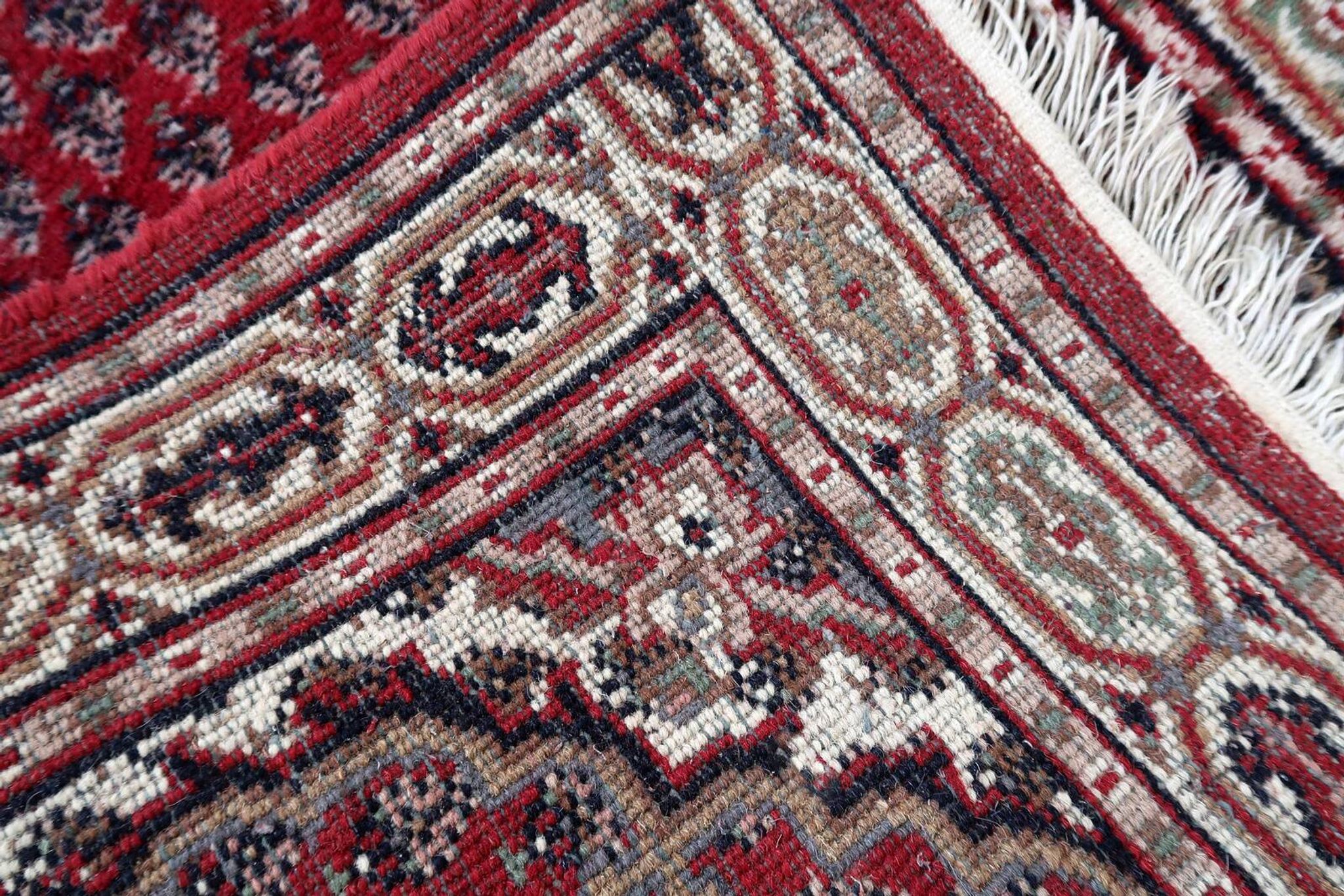 Tapis Vintage Seraband Indien Fait Main – 94 x 163 cm - 1C1032