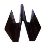 Magazine rack smoked Plexiglas