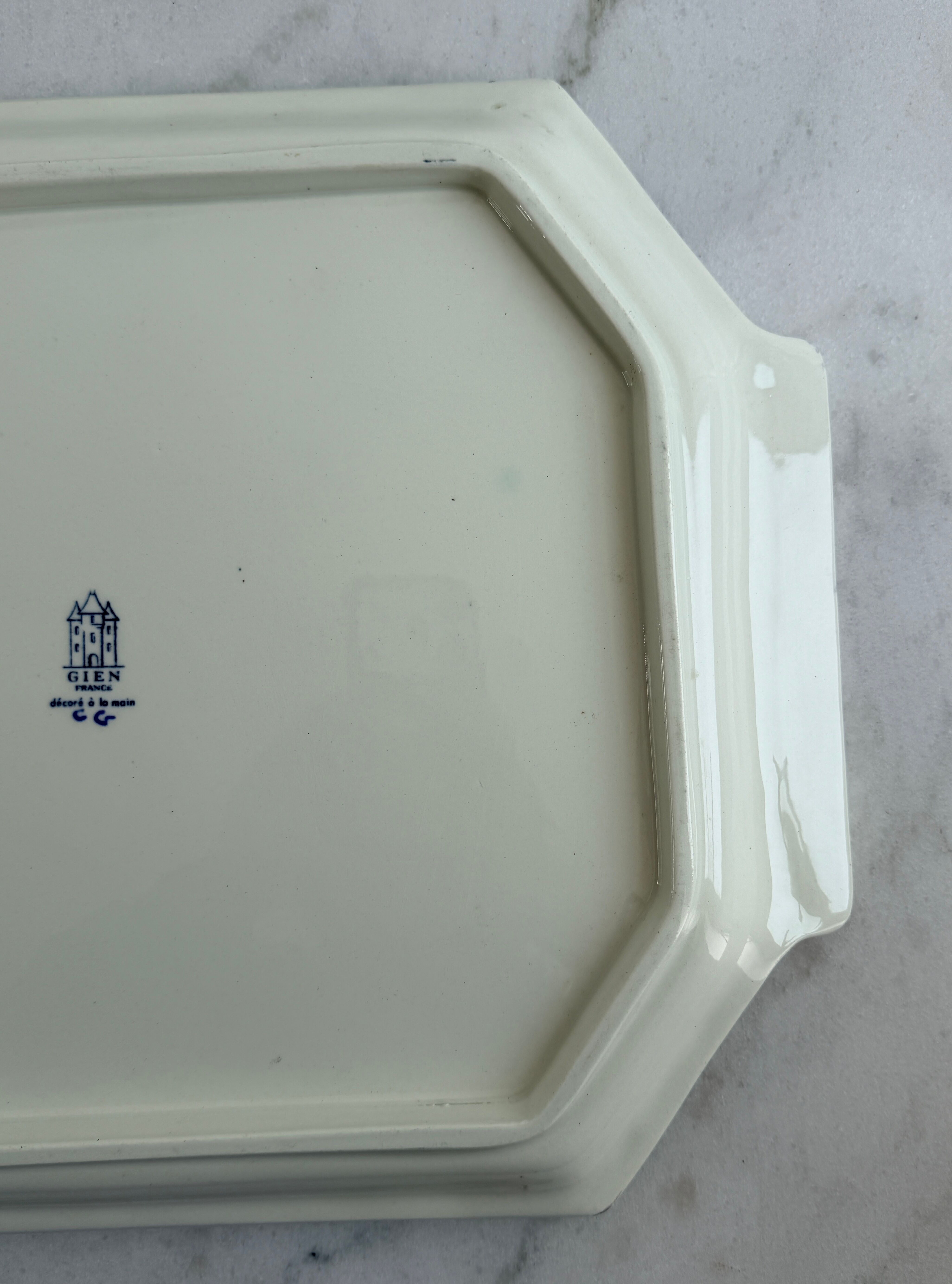 Large serving platter - Gien - Kashmir