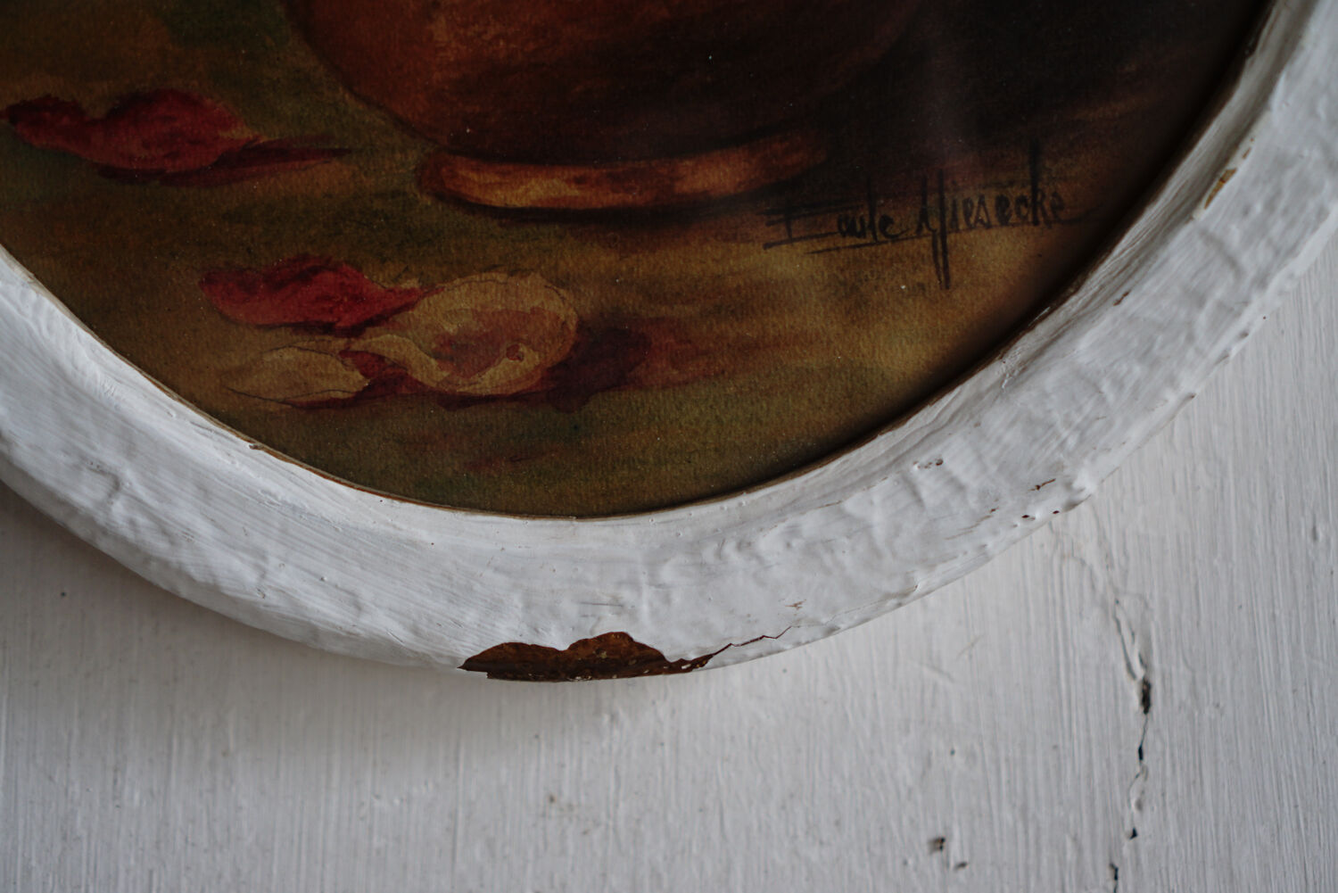 Pastel with anemones