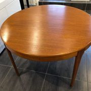 Round table "furniture tv paris" Scandinavian vintage, 1960s