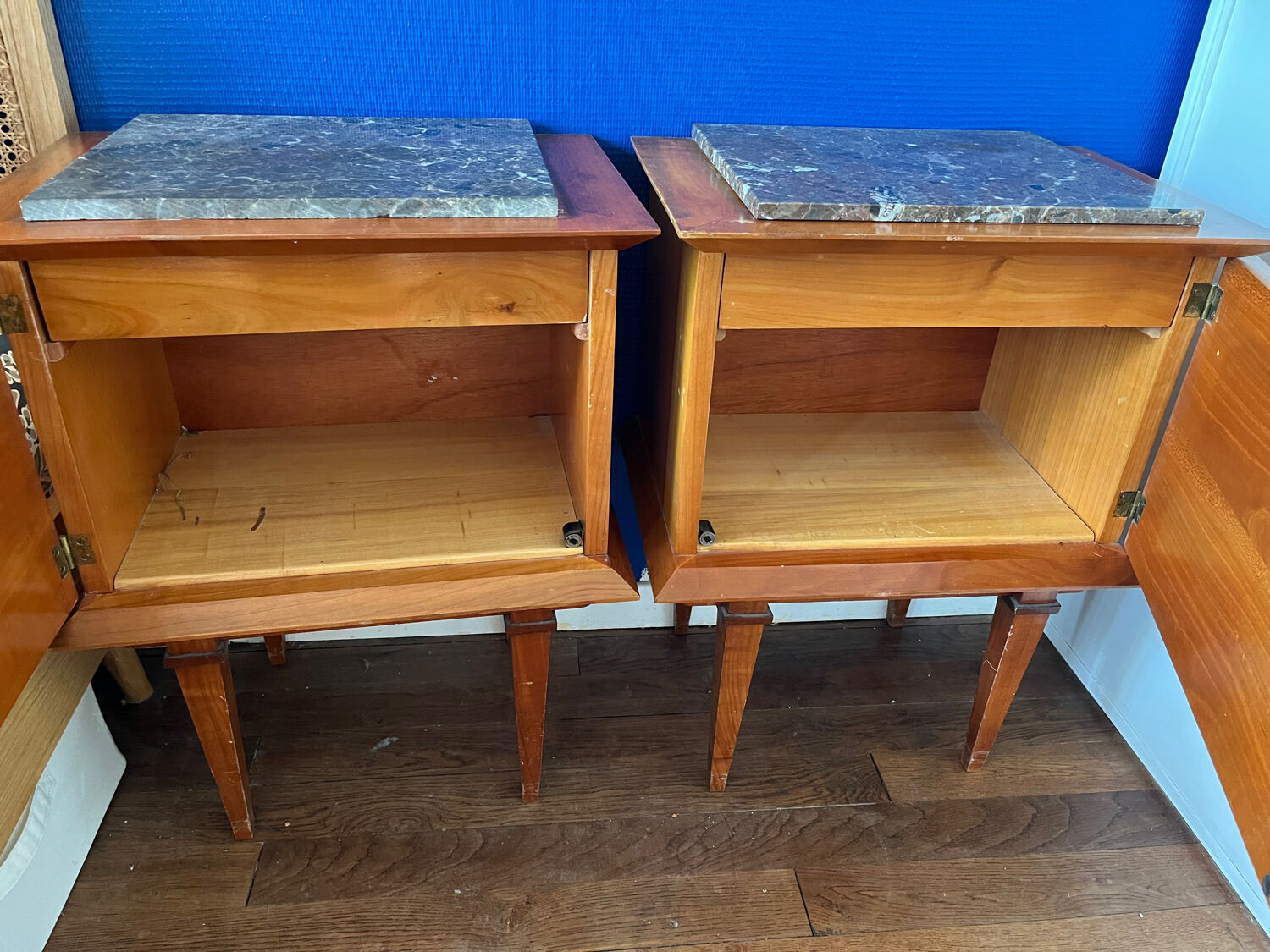 Vintage bedside tables