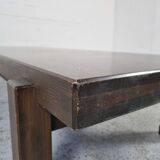 Brutalist coffee table, 80s