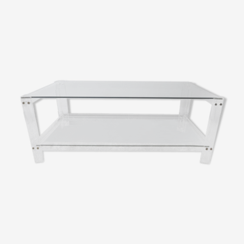 Table basse plexiglas