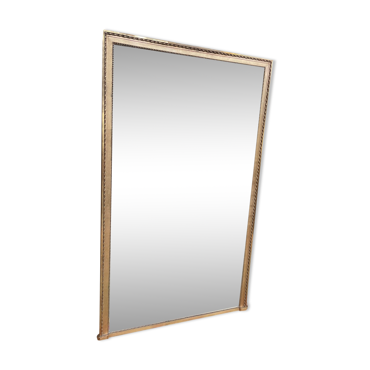 Gilded mirror louis XVI style 1900 era