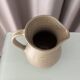 Studio Pottery Jug – Hand-Thrown Stoneware with Speckled Glaze