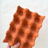 Terracotta clay egg tray
